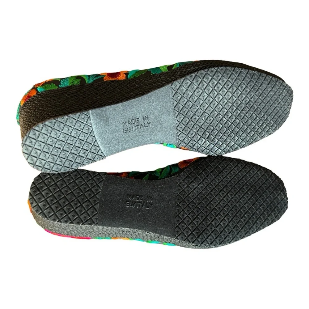Sesto Meucci|Bali Takumi Floral Peep-Toe Wedge Espadrille Sandal.